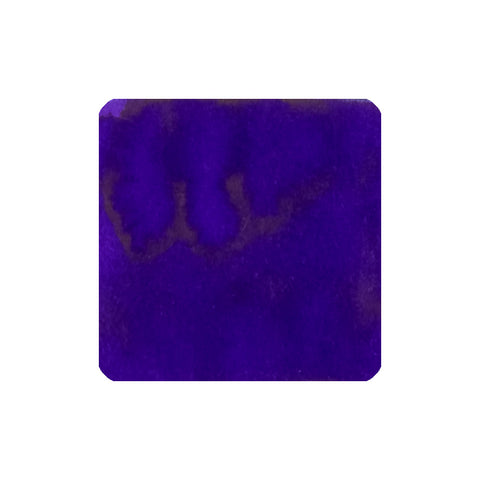 Anthol Violet (160th Anniversary) fountain pen ink by Diamine, 75ml, shown in a textured deep purple swatch, embodying the vintage spirit and heritage of 1920s trade.