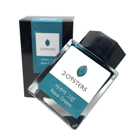 3Oysters Aqua Green - 38ml Bottled Ink