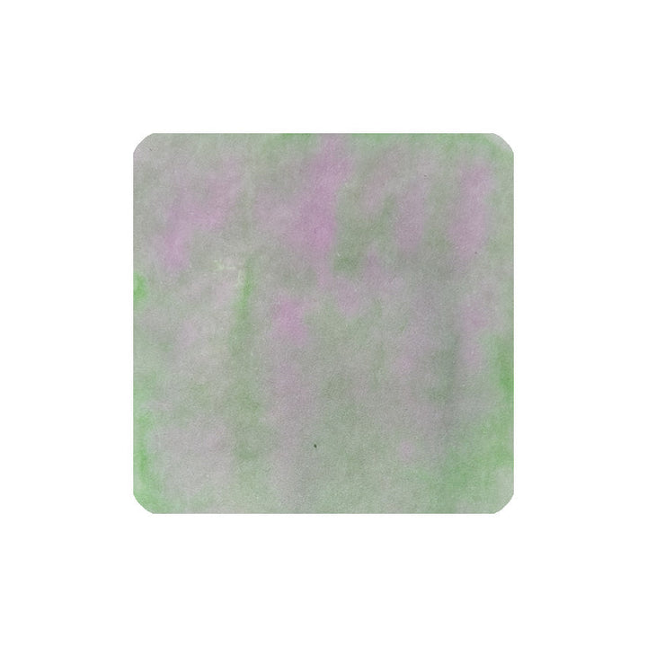 Sailor Manyo Ayame fountain pen ink swatch, green grey with purple and grey dual shading
