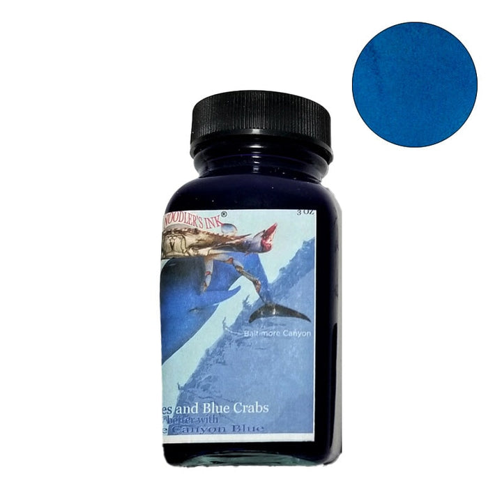 Noodler's Ink Baltimore Canyon Blue - 88ml Bottled Ink
