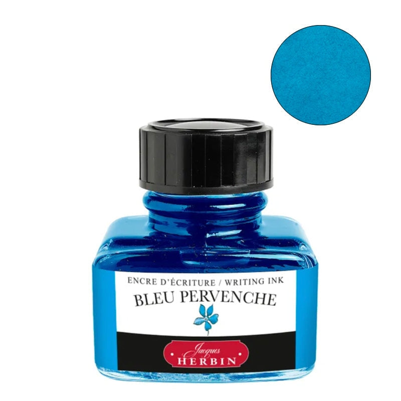 Jacques Herbin Bleu Pervenche - 30ml Bottled Ink