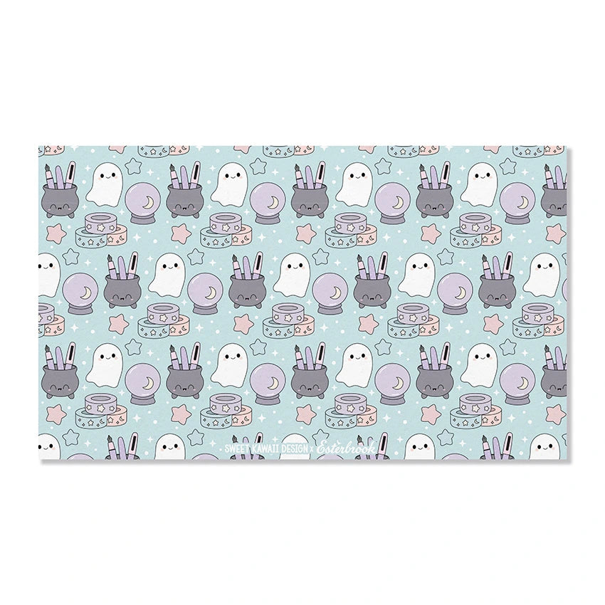 Pastel Halloween Blotter Paper