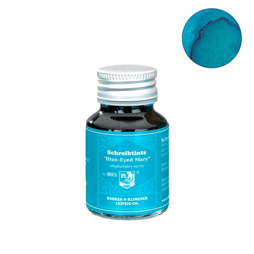 Rohrer & Klingner Blue Eyed Mary - 2ml Ink Sample