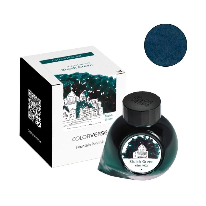 Colorverse Project Ink No.002 Bluish Green - 2ml Ink Sample