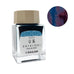 Shikiori Yamadori - 20ml Sailor ink bottle with inset showing ink shading and sheen characteristics, part of the Four Seasons Series, inspired by seasonal changes.
