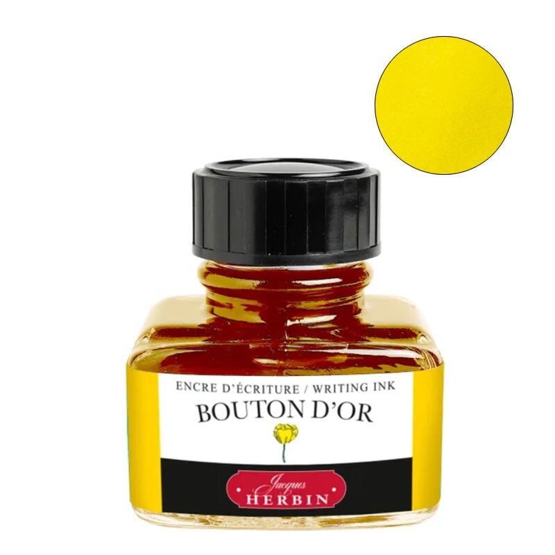 Jacques Herbin Bouton D'Or - 30ml Bottled Ink