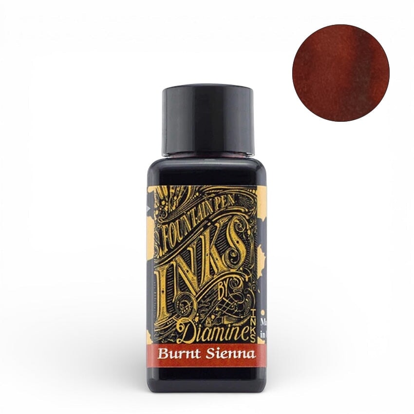 Diamine Burnt Sienna - 30ml Bottled Ink