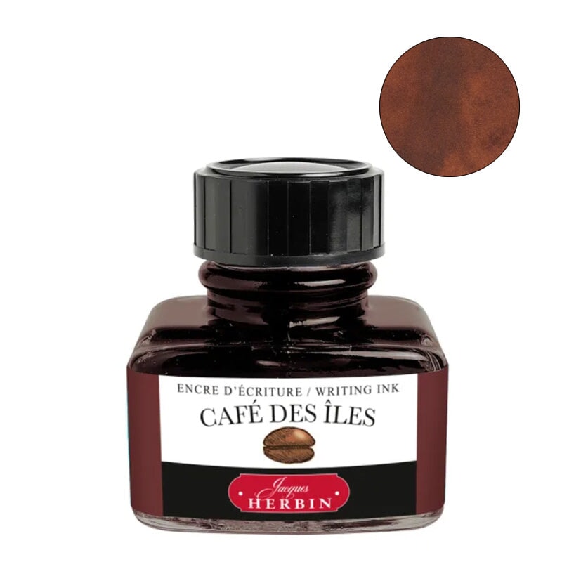 Jacques Herbin Cafe des Iles - 2ml Ink Sample