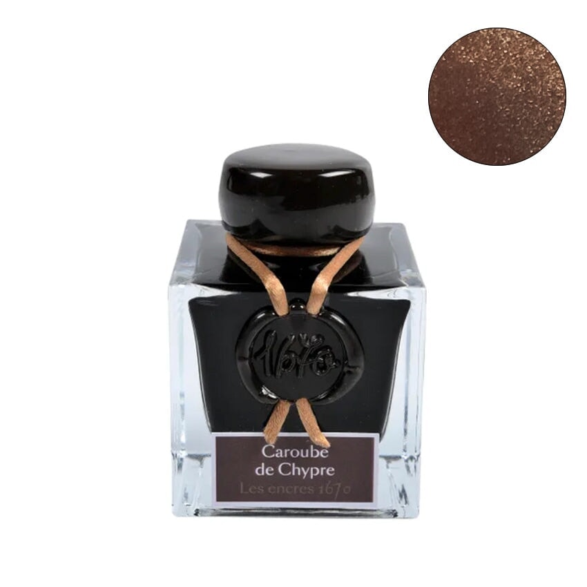 Jacques Herbin Caroube of Chypre (1670 Collection) - 2ml Ink Sample