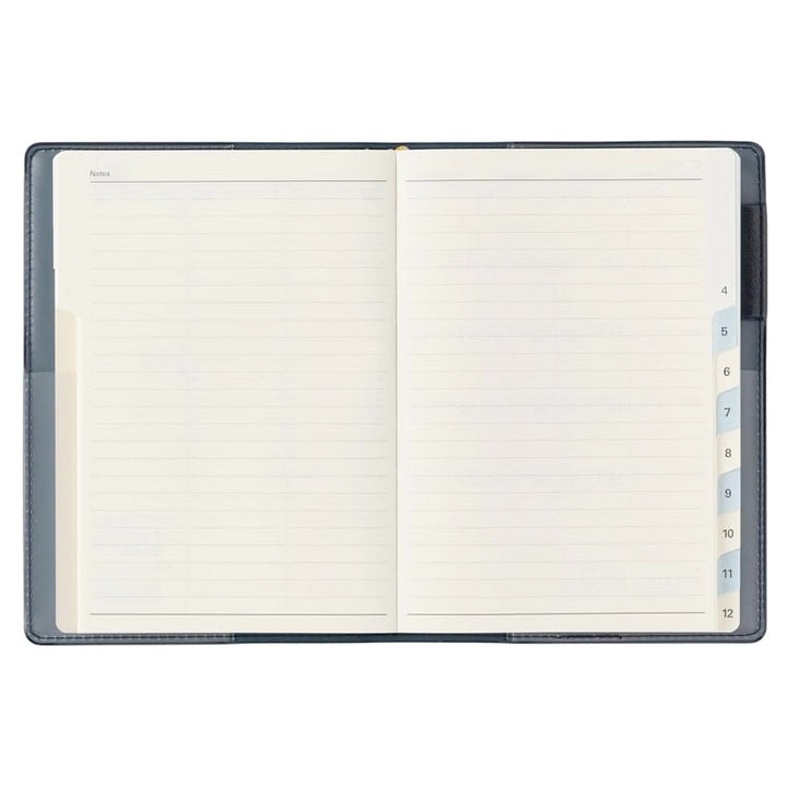 Nolty 2026 Carrel Weekly Vertical - A6 (Navy) Planners
