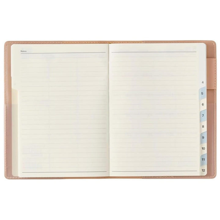 Nolty 2026 Carrel Weekly Vertical - A6 (Pink) Planners