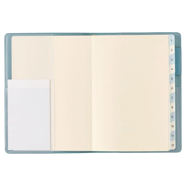 Nolty 2026 Carrel Weekly Vertical - A6 (Blue) Planners