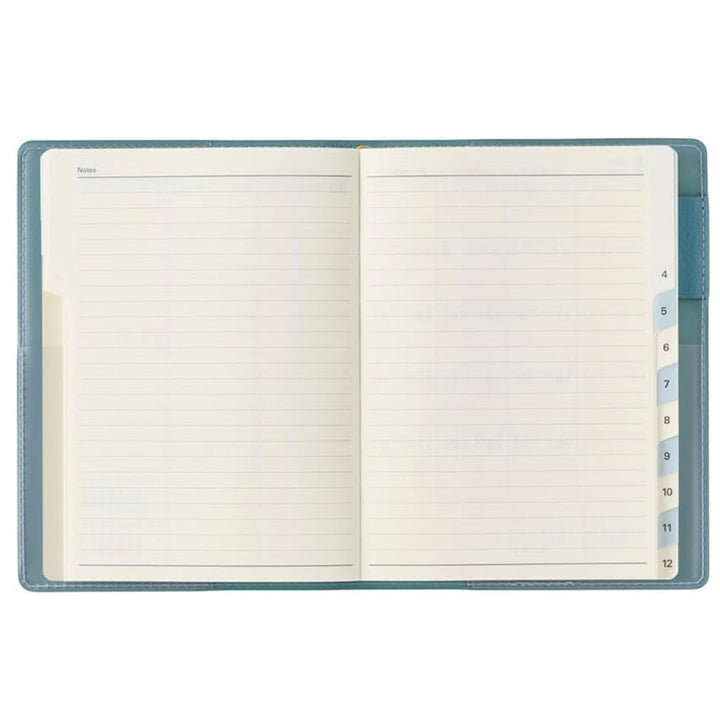 Nolty 2026 Carrel Weekly Vertical - A6 (Blue) Planners
