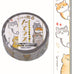 Peeking Cat Glitter Foil Washi Tape