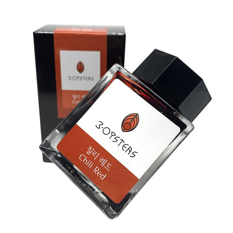 3Oysters Chilli Red - 38ml Bottled Ink