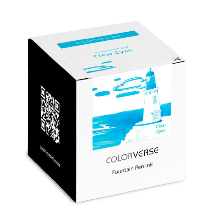 Colorverse Project Ink No.007 Clear Cyan - 2ml Ink Sample