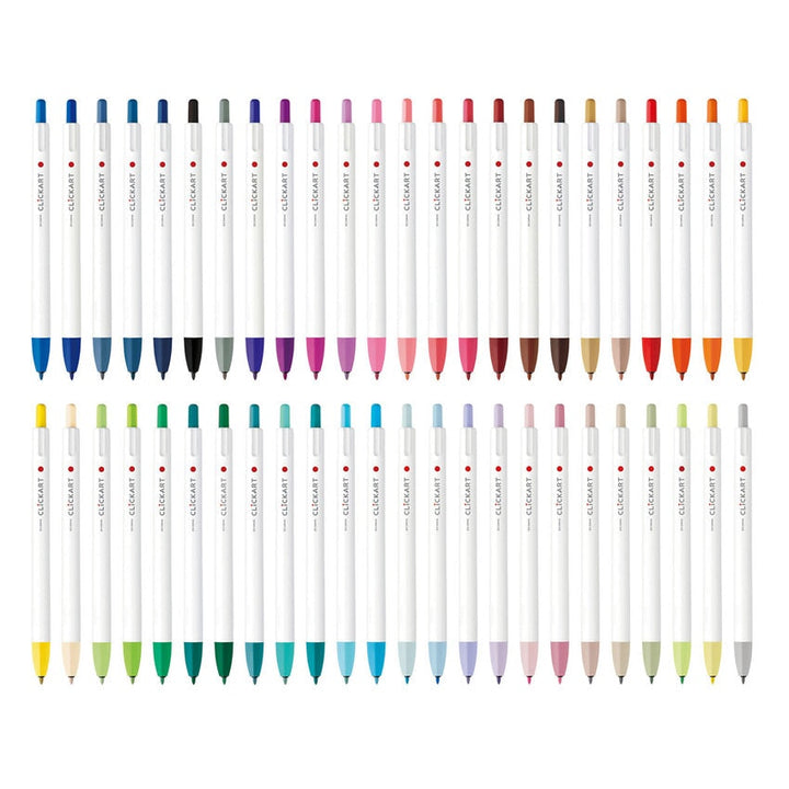 Zebra CLiCKART Retractable Marker - Peach Pink Marker Pens