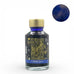 Diamine Cobalt Jazz (Shimmer) fountain pen ink, 50ml glass bottle, featuring deep cobalt-blue ink with gold shimmer particles, ideal for vintage pens.