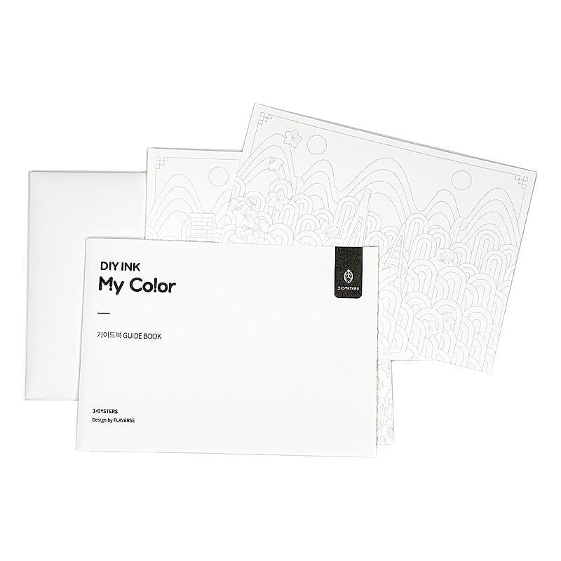 3Oysters My Colour DIY Ink Kit (Four Seasons of Korea) Bottled Ink