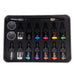 My Colour DIY Ink Kit (Four Seasons of Korea) features a metal case with 14 pigment bottles, mixing cups, and a stir tool for custom ink creation.