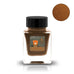 Contact Setsu (Scented) - 30ml: A square glass jar with black cap, featuring brown ink and a whimsical bear label in a clockwork workshop. Part of Tono & Lims' collection.