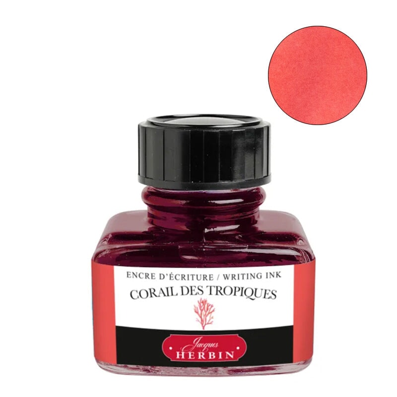 Jacques Herbin Corail des Tropiques - 30ml Bottled Ink