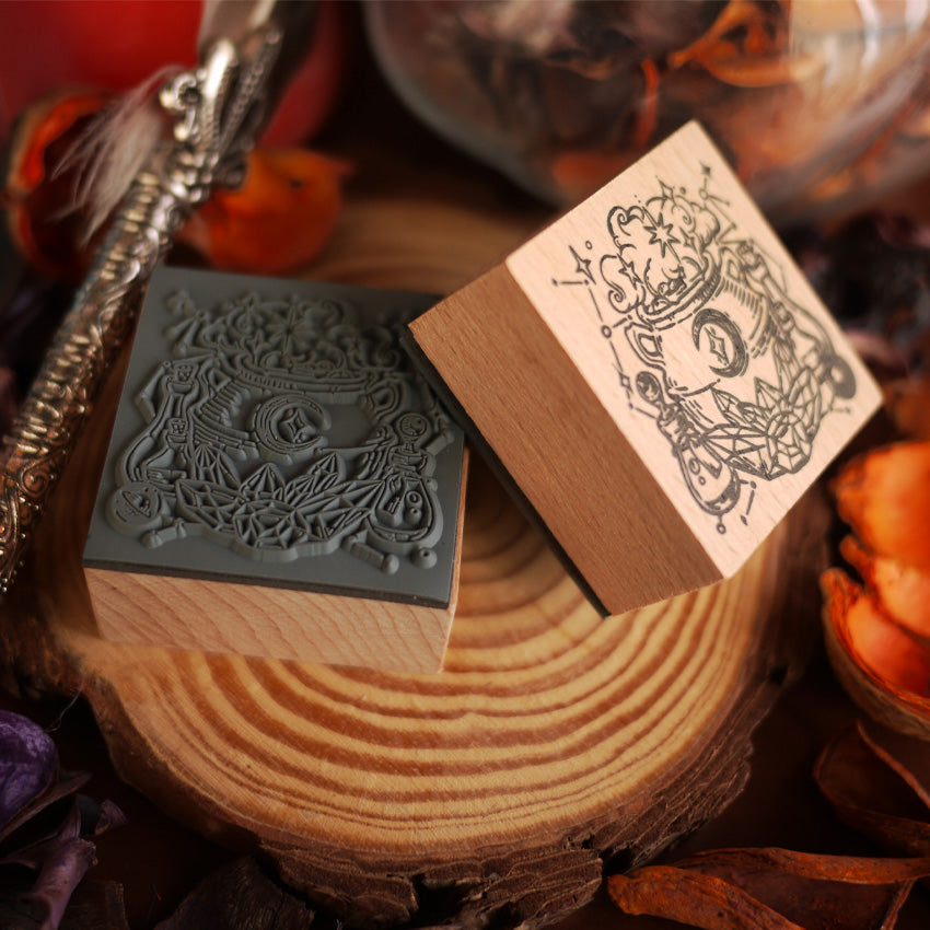 Archiving Wood Stamp (Conjurer&