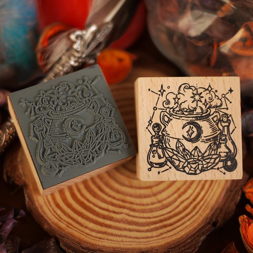 Archiving Wood Stamp (Conjurer&