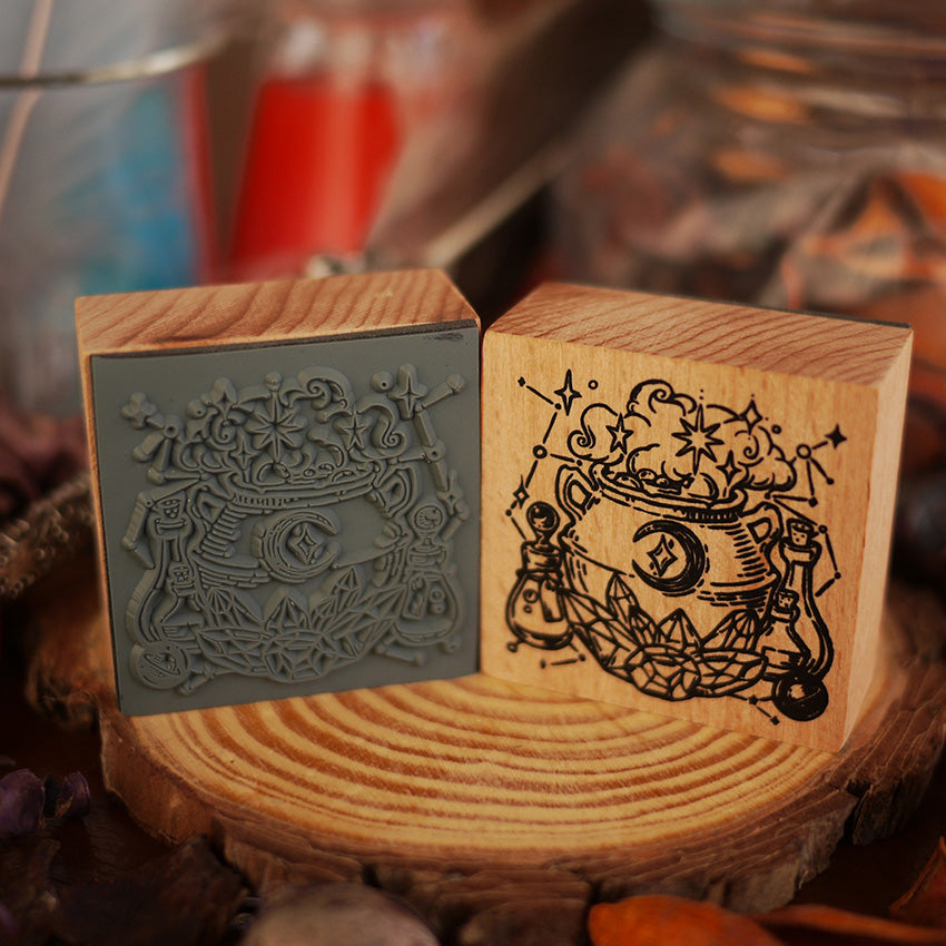 Archiving Wood Stamp (Conjurer&