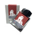 Boxed 38ml glass bottle of 3Oysters Dancheong ink, featuring a guardian-lion motif label with Korean and Chinese characters, designed for tilted use.