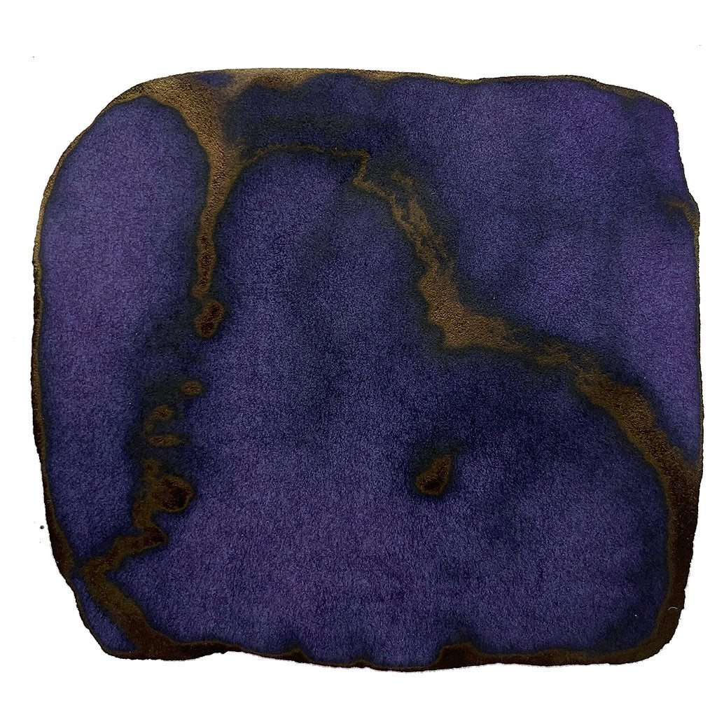 Deep Purple - 50ml fountain pen ink swatch with deep purple tones and a bronze-brown sheen, reflecting Robert Oster&