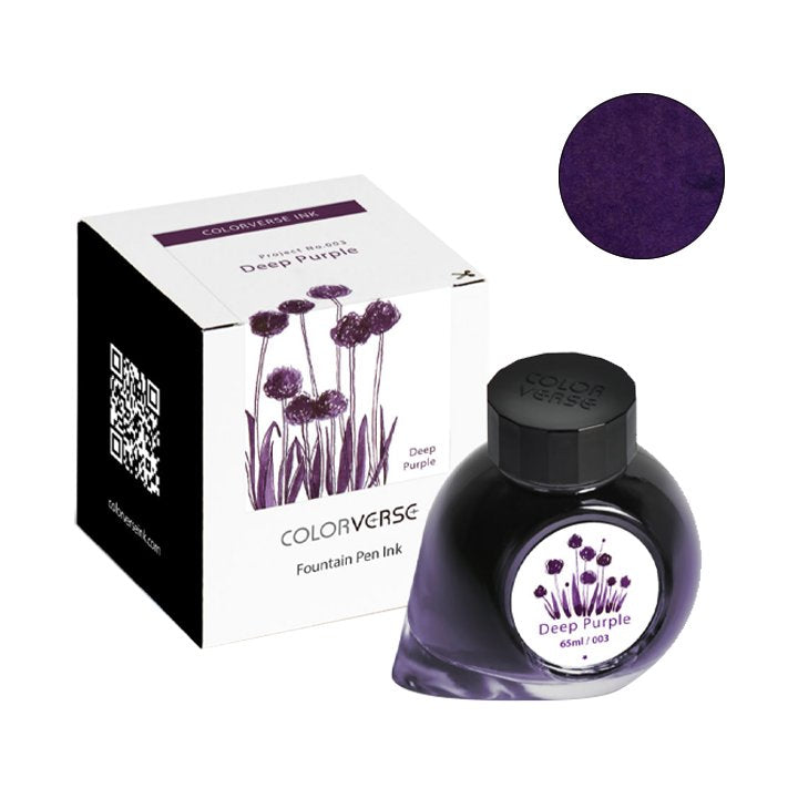 Colorverse Project Ink No.003 Deep Purple - 65ml Bottled Ink