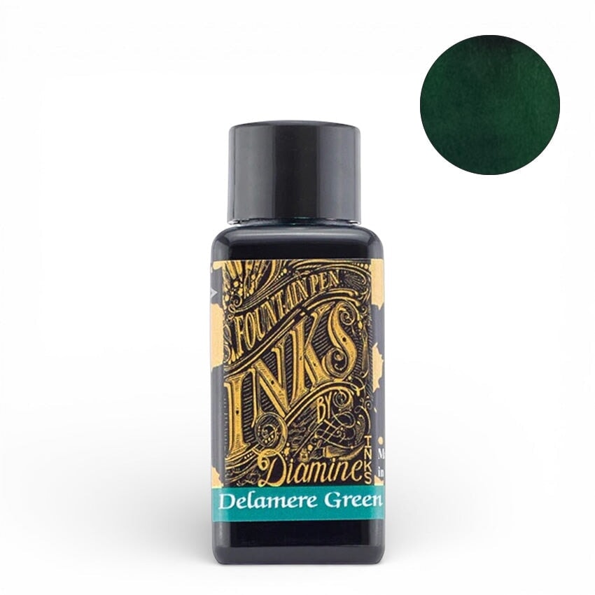 Diamine Delamere Green - 30ml Bottled Ink