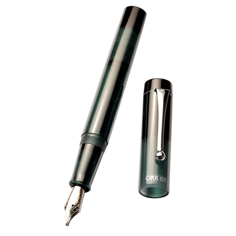 OPUS 88 Koloro Demonstrator (Grey) - Broad Fountain Pen