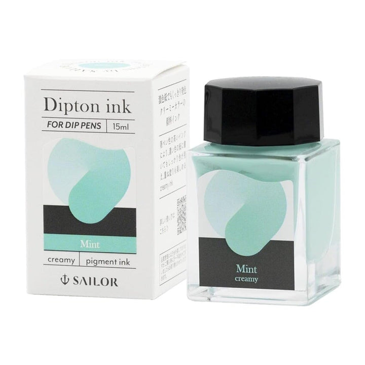 Sailor Dipton Creamy Ink Mint - 2ml Ink Sample