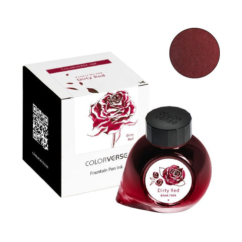 Colorverse Project Ink No.004 Dirty Red - 65ml Bottled Ink