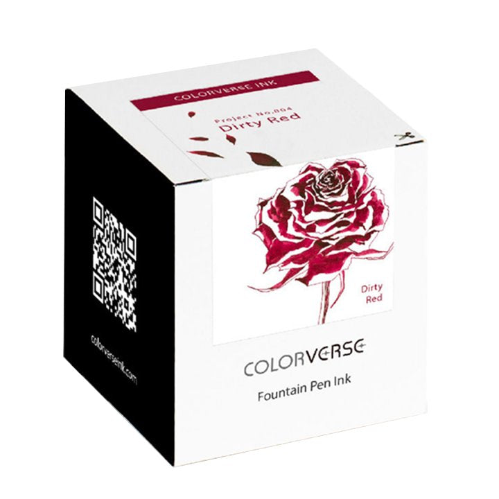 Colorverse Project Ink No.004 Dirty Red - 65ml Bottled Ink