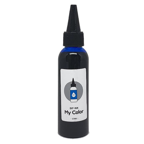 3Oysters DIY Refill (Cyan) - 60ml Bottled Ink