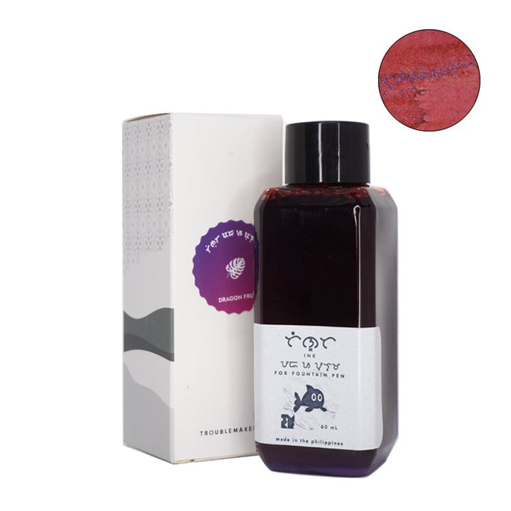 Troublemaker Inks Dragon Fruit (Shimmer) - 60ml Bottled Ink