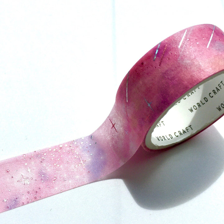 World Craft Dreamy Glitter Foil Washi Tape