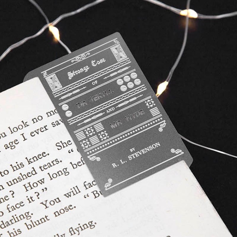 Wearingeul Edge Metal Bookmark World Classic Series (Dr Jekyll and Mr Hyde) Accessories