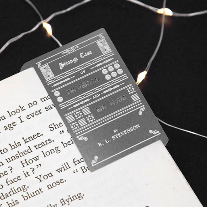 Wearingeul Edge Metal Bookmark World Classic Series (Dr Jekyll and Mr Hyde) Accessories