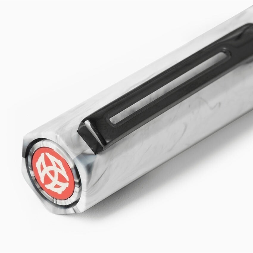 TWSBI ECO (Carrara / Onyx) - Fine Fountain Pen