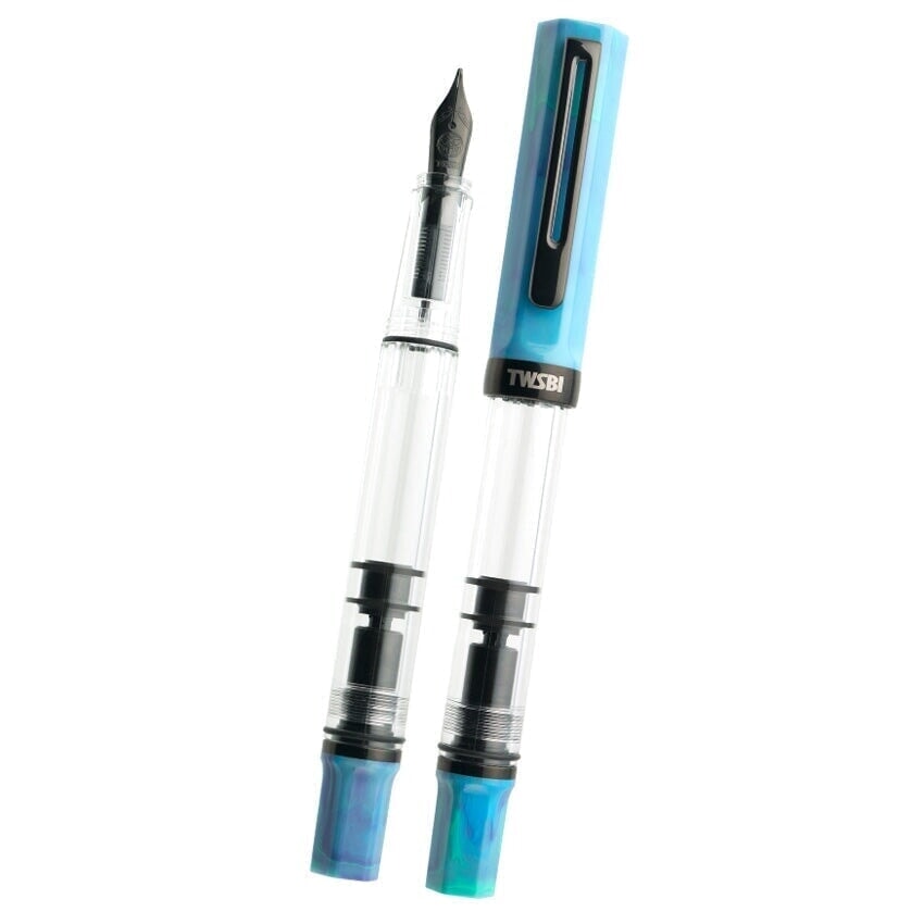 TWSBI ECO (Cosmos Blue / Onyx) - Broad Fountain Pen