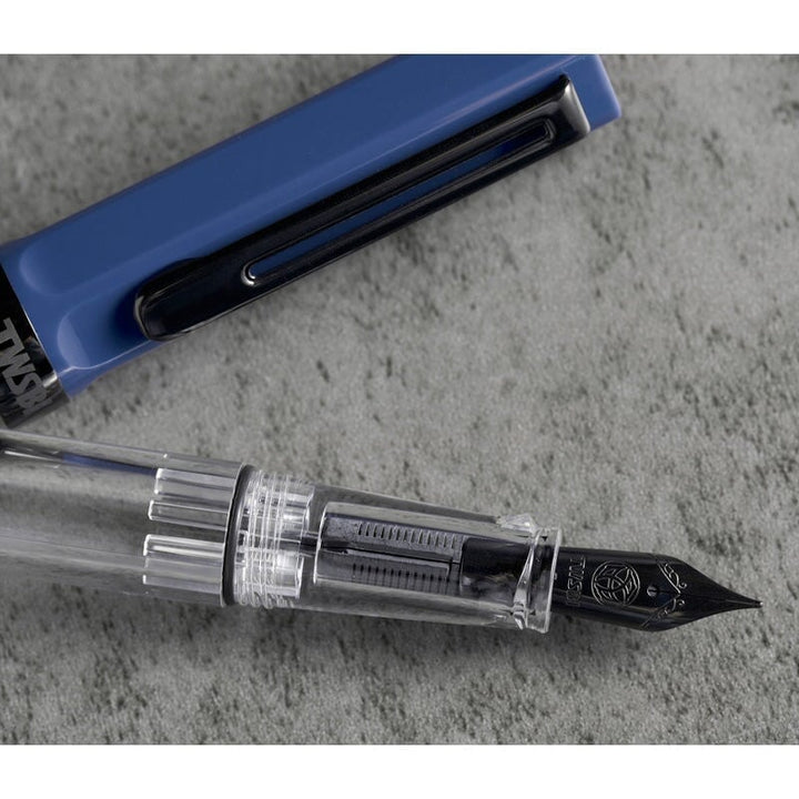 TWSBI ECO (Slate Blue / Onyx) - Medium Fountain Pen