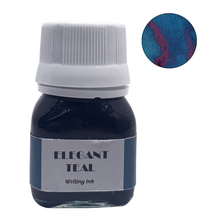 Krishna Inks Elegant Teal - 2ml Ink Sample