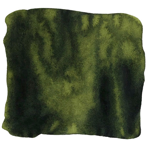 SketchINK - Emma (2ml) features a dark olive-green pigment swatch on a white background, showcasing its rich, waterproof quality ideal for fountain pens or painting.