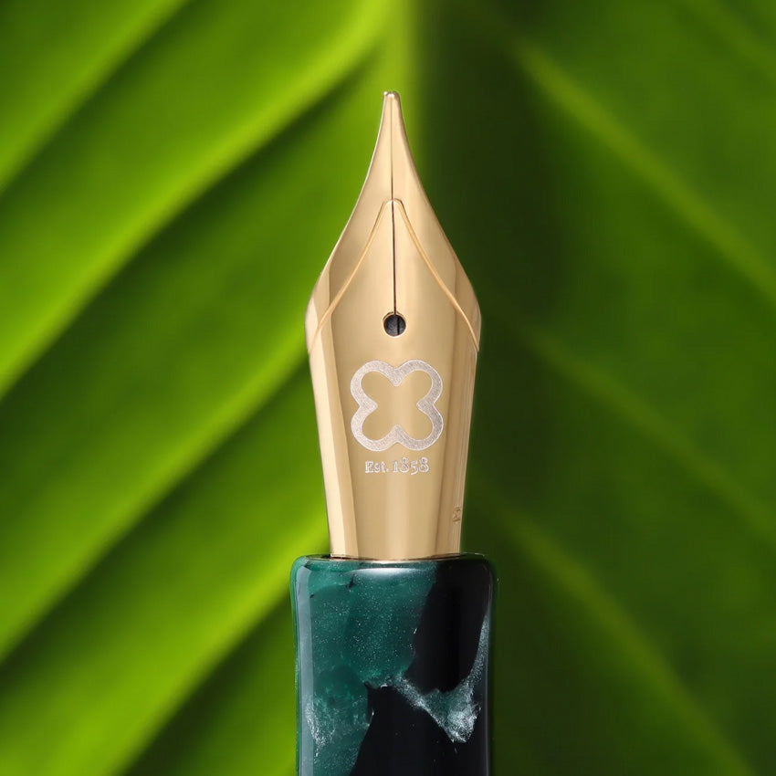 Niblet Fountain Pen - Evergreen / Gold - Medium