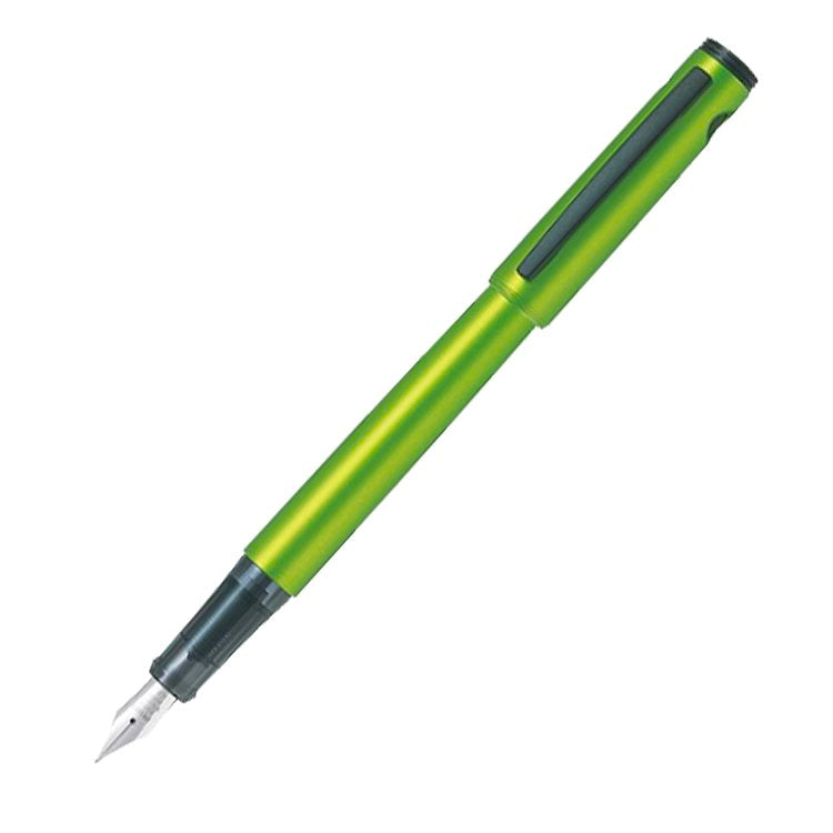 Pilot Explorer (Metallic Lime Green) - Fine Fountain Pen