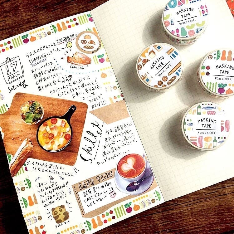 World Craft Pan Marche Washi Tape Washi Tape